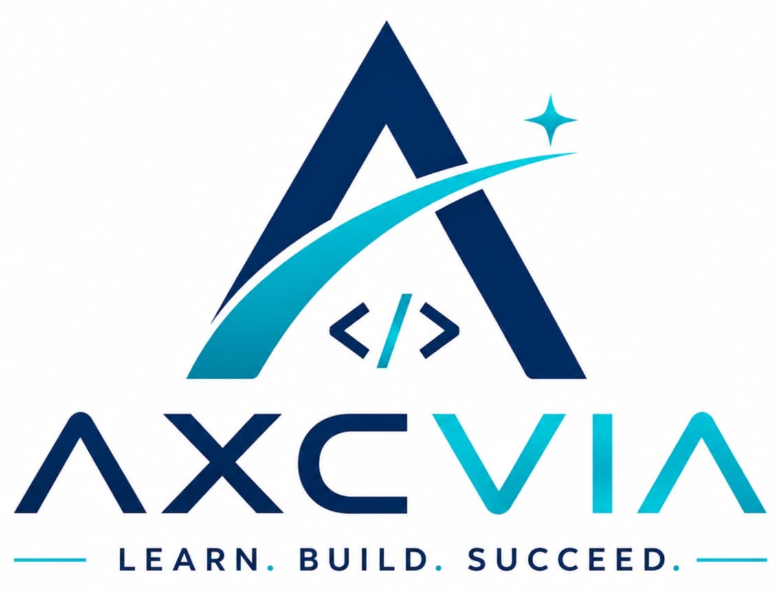 Axcvia — Learn. Build. Succeed.